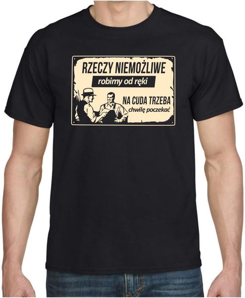 rzeczy niemozliwe... prl meska zabawna koszulka polska koszulki polski print t-shirt men summer style t shirt sale
rzeczy niemozliwe... prl meska zabawna koszulka polska koszulki polski print t-shirt men summer style t shirt sale