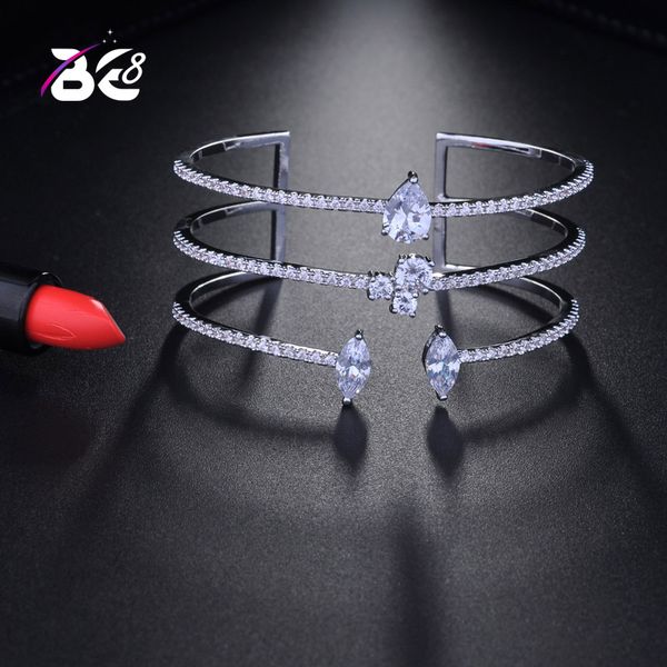 be 8 latest fashion exquisite micro pave cuff water drop design bracelets bangle for women pulseras mujer moda 2020 b102, Black
be 8 latest fashion exquisite micro pave cuff water drop design bracelets bangle for women pulseras mujer moda 2020 b102, Black