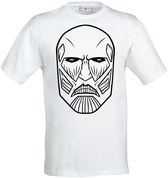 new fashion cool casual t shirts attack on titan colossal titan minimal men's (woman's available) t shirt white summer tee shirt
new fashion cool casual t shirts attack on titan colossal titan minimal men's (woman's available) t shirt white summer tee shirt