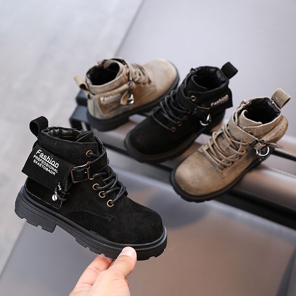 girls' martin boots genuine leather autumn winter 2020 new high children' shoes boys' keep warm boots 1-3-15 years old, Black;grey
girls' martin boots genuine leather autumn winter 2020 new high children' shoes boys' keep warm boots 1-3-15 years old, Black;grey