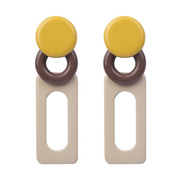 guanlong vintage big long drop earrings for women resin acrylic geometric statement earring elegant colorful fashion jewelry, Silver
guanlong vintage big long drop earrings for women resin acrylic geometric statement earring elegant colorful fashion jewelry, Silver