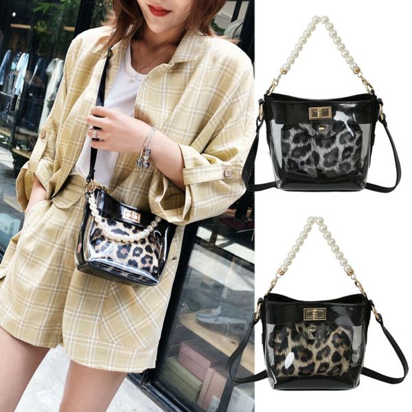 2020 fashion women transparent pvc clear pearl jelly bag tote casual handbag messenger bags
2020 fashion women transparent pvc clear pearl jelly bag tote casual handbag messenger bags