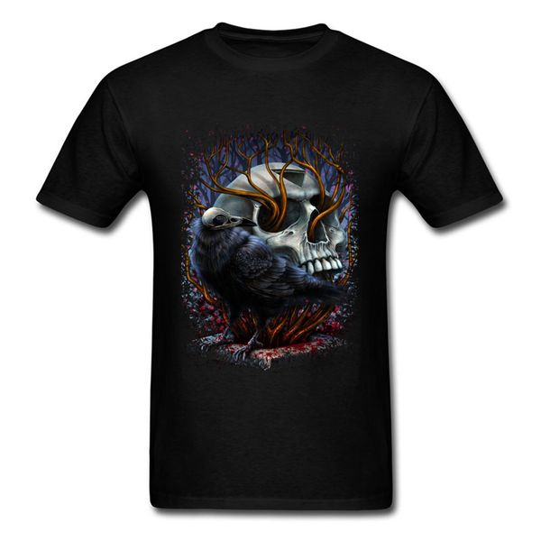dead skull forest birds t shirt customized short sleeve pure cotton men t-shirt big size europe t-shirts drop shipping
dead skull forest birds t shirt customized short sleeve pure cotton men t-shirt big size europe t-shirts drop shipping