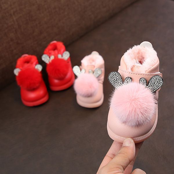 korean-style fashion man-made diamond girl' shoes winter new style really pom pom plus velvet soft-sole large cotton baby, Black;grey
korean-style fashion man-made diamond girl' shoes winter new style really pom pom plus velvet soft-sole large cotton baby, Black;grey