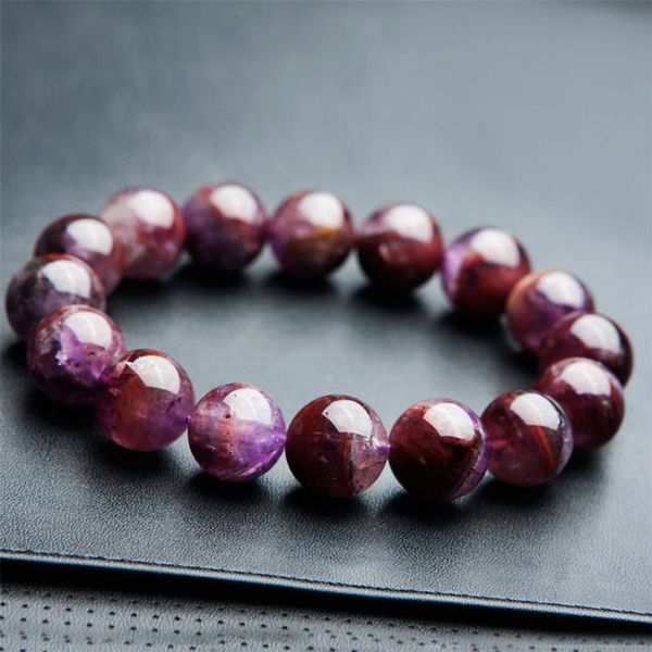 13мм подлинная natural auralite 23 браслеты фиолетовый красный камень натуральный кристалл stretch круглый браслет из бисера, Black
13мм подлинная natural auralite 23 браслеты фиолетовый красный камень натуральный кристалл stretch круглый браслет из бисера, Black