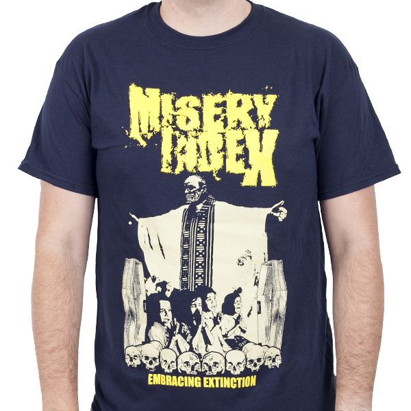 misery index - embracing extinction - t shirt s-3xl new official print t-shirt men summer style base shirt tee plus size 
misery index - embracing extinction - t shirt s-3xl new official print t-shirt men summer style base shirt tee plus size