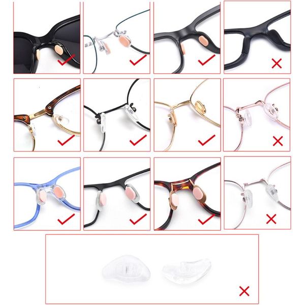 10 pair soft foam nose pad self adhesive anti-slip eyeglass sunglasses nose pads l4me, Silver
10 pair soft foam nose pad self adhesive anti-slip eyeglass sunglasses nose pads l4me, Silver