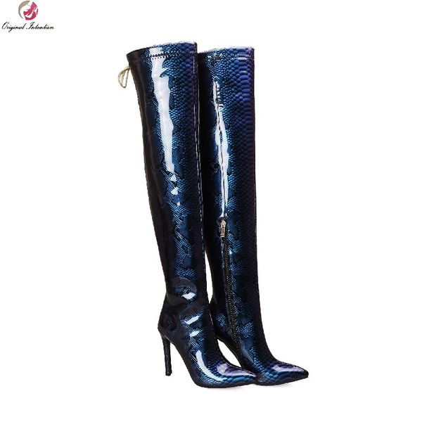 boots 2021 women over the knee high heels pointed toe party footwear autumn winter long shoes size 33-48, Black
boots 2021 women over the knee high heels pointed toe party footwear autumn winter long shoes size 33-48, Black