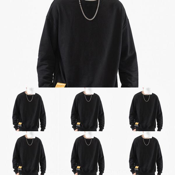 solid color sweater sweater sweatermen's 2020 new autumn youth fashion brand loose large size round neck bottoming clothes whikn, Black
solid color sweater sweater sweatermen's 2020 new autumn youth fashion brand loose large size round neck bottoming clothes whikn, Black