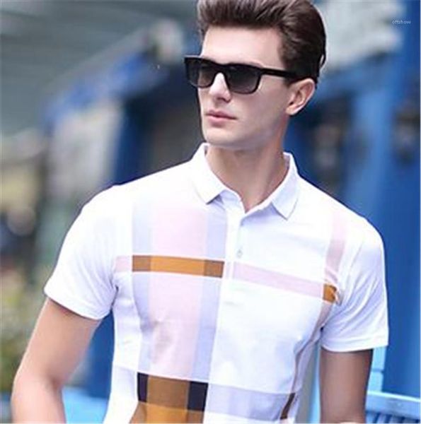 fashion mens casual solid color male tees mens designer polos printed lapel neck lattice short sleeve, White;black
fashion mens casual solid color male tees mens designer polos printed lapel neck lattice short sleeve, White;black