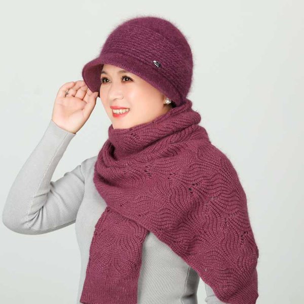 woman beanies new fur hat cap female winter knitted hat scarf solid color bonnet ladies warm casual ski wool, Blue;gray
woman beanies new fur hat cap female winter knitted hat scarf solid color bonnet ladies warm casual ski wool, Blue;gray