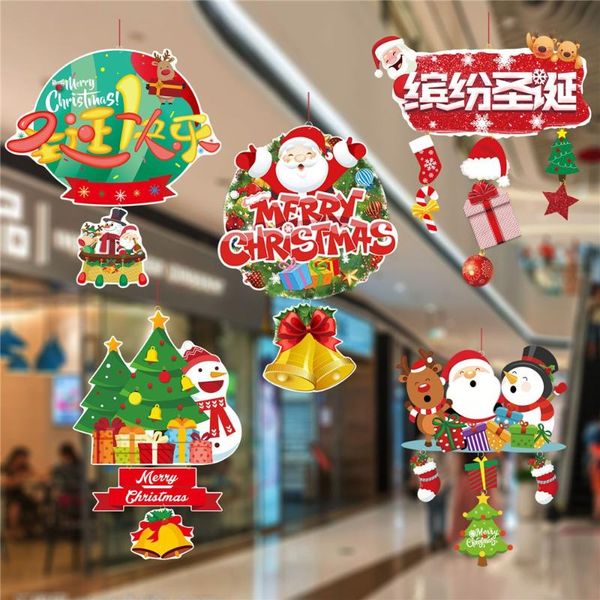 2pcs merry christmas santa snowman christmas shop shopping mall decoration party xmas pendant natal navidad 2021
2pcs merry christmas santa snowman christmas shop shopping mall decoration party xmas pendant natal navidad 2021