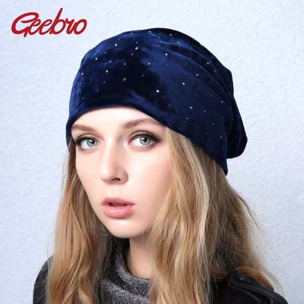 geebro new women's beanie casual rhinestones hat women shine diamond knitted polyester beanie balaclava skull beanies cap dq029, Blue;gray
geebro new women's beanie casual rhinestones hat women shine diamond knitted polyester beanie balaclava skull beanies cap dq029, Blue;gray