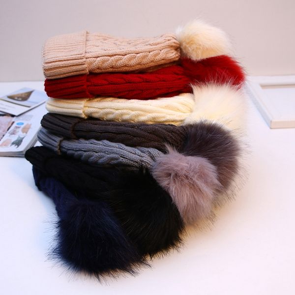 winter women's knit cap fashion warm wool lady outdoor travel party party hat hair ball thicken plus velvet knit cap, Blue;gray
winter women's knit cap fashion warm wool lady outdoor travel party party hat hair ball thicken plus velvet knit cap, Blue;gray