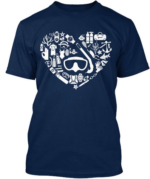 100% хлопок прямой o-образным вырезом с коротким рукавом homme t shirt смешной heart of scuba dive standard brand mens вентиляторы погружени
100% хлопок прямой o-образным вырезом с коротким рукавом homme t shirt смешной heart of scuba dive standard brand mens вентиляторы погружени