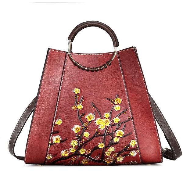 xiyuan women shoulder crossbody tote bags lady floral embossed retro handbag genuine leather messenger bag totes
xiyuan women shoulder crossbody tote bags lady floral embossed retro handbag genuine leather messenger bag totes