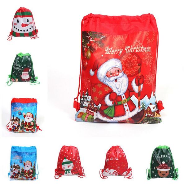 christmas drawstring backpack bags xmas kids candy gifts storage bag protable totes large purses wallets santa snowman pattern 9color f91301, Black
christmas drawstring backpack bags xmas kids candy gifts storage bag protable totes large purses wallets santa snowman pattern 9color f91301, Black