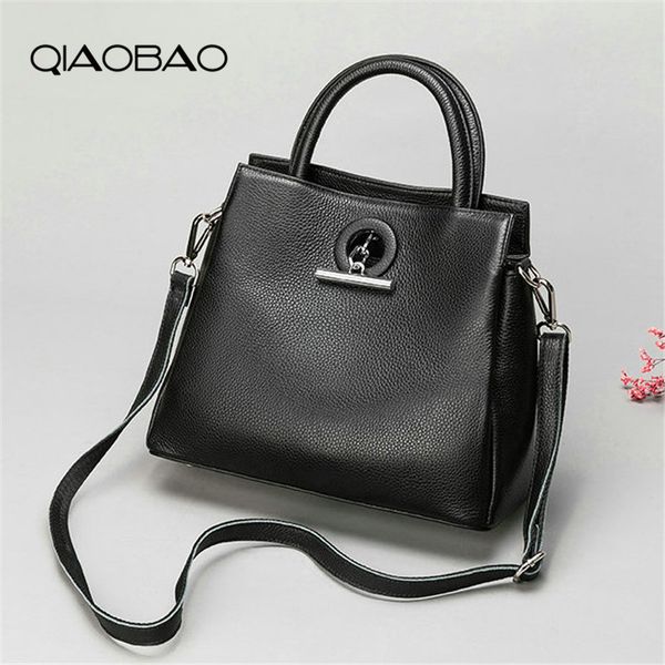 qiaobao 2020 famous cowhide tote 100% genuine leather bag portable messenger shoulder bag
qiaobao 2020 famous cowhide tote 100% genuine leather bag portable messenger shoulder bag