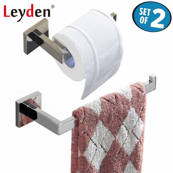 leyden toilet paper holder towel ring 304 stainless steel bathroom hardware set of 2 black/chrome/brushed bathroom accessories
leyden toilet paper holder towel ring 304 stainless steel bathroom hardware set of 2 black/chrome/brushed bathroom accessories