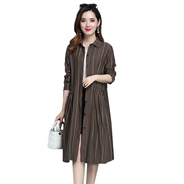 women's trench coats spring autumn single-breasted plus size 5xl thin coat lady fashion casual cotton linen long windbreaker, Tan;black
women's trench coats spring autumn single-breasted plus size 5xl thin coat lady fashion casual cotton linen long windbreaker, Tan;black