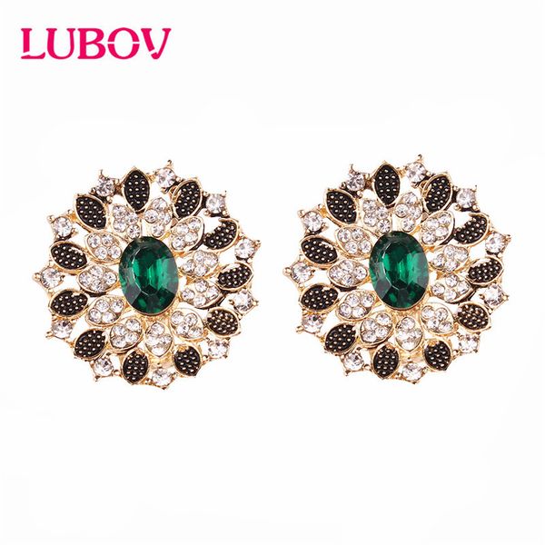 stud lubov 9 colors fashion small leaf rhinestone earrings gold color women elegant crystal round jewelry gift party, Golden;silver
stud lubov 9 colors fashion small leaf rhinestone earrings gold color women elegant crystal round jewelry gift party, Golden;silver