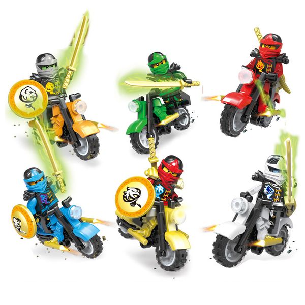 6 шт phantom ninja торнадо мотоцикл chariot автомобиль kai garmadon cole ninja mini игрушка рисунок строительные блоки кирпич мечах мотоцикл
6 шт phantom ninja торнадо мотоцикл chariot автомобиль kai garmadon cole ninja mini игрушка рисунок строительные блоки кирпич мечах мотоцикл
