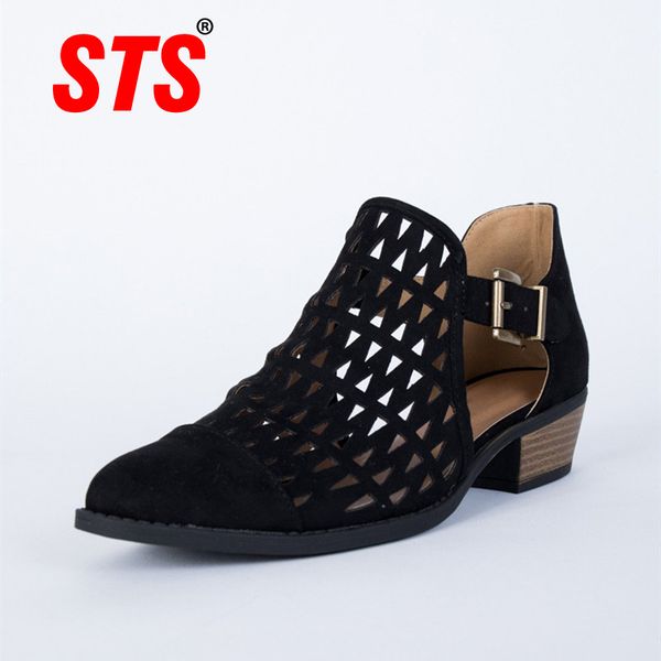 sts brand sandalias mujer 2019 spring fashion weomen hollow out sandal women low heel breathable sapato feminino plus size black 0922
sts brand sandalias mujer 2019 spring fashion weomen hollow out sandal women low heel breathable sapato feminino plus size black 0922