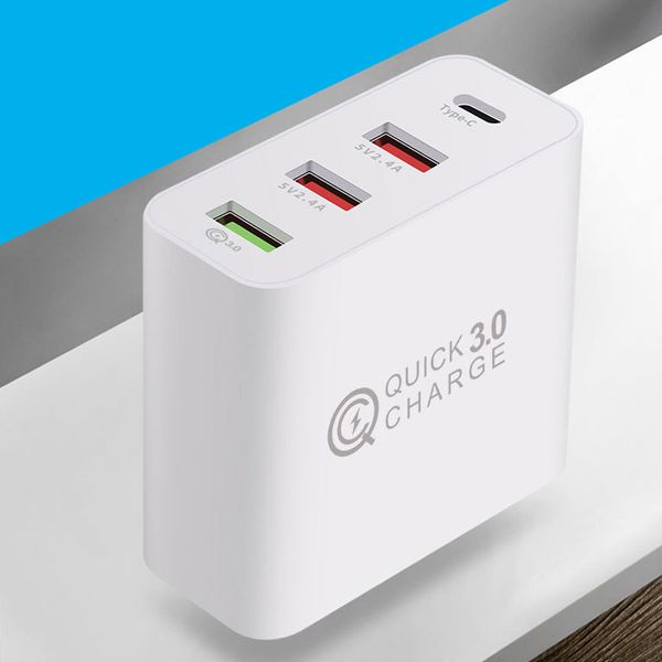 38w многофункциональный смарт быстро 4-портовый usb-зарядное устройство qc3.0 поддерживает мобильные телефоны, планшеты и другие устройства
38w многофункциональный смарт быстро 4-портовый usb-зарядное устройство qc3.0 поддерживает мобильные телефоны, планшеты и другие устройства