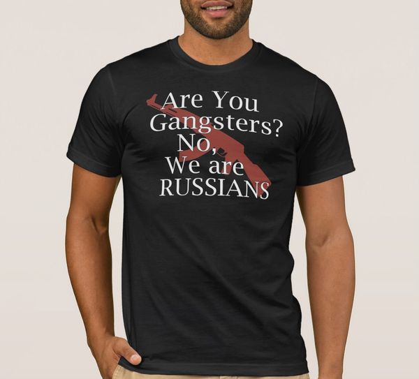 действительно ли вы гангстеры нет, мы русские t-shirt
действительно ли вы гангстеры нет, мы русские t-shirt