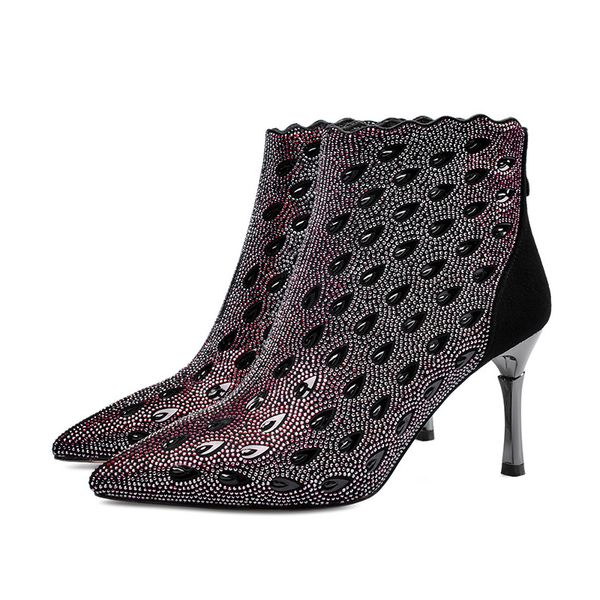 2020 new arrive fashion pointed toe high heels boots stiletto heels ankle boots black for woman
2020 new arrive fashion pointed toe high heels boots stiletto heels ankle boots black for woman