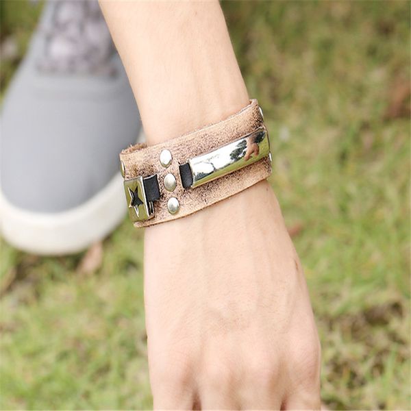 charm bracelets cibocibo luxury bracelet men leather wristband braided trendy fashion gift for pulsera hombre 2021, Golden;silver
charm bracelets cibocibo luxury bracelet men leather wristband braided trendy fashion gift for pulsera hombre 2021, Golden;silver