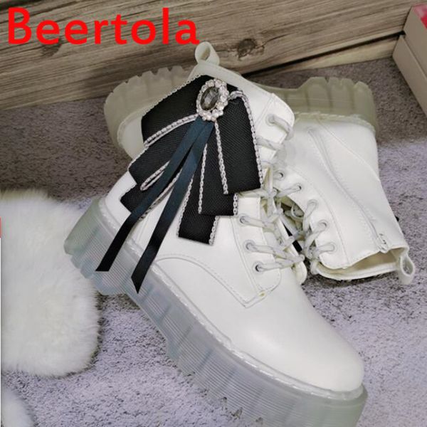 transparent bottom women's ankle boots side crystal zip lace-up short motorcycle boots for women white color, Black
transparent bottom women's ankle boots side crystal zip lace-up short motorcycle boots for women white color, Black