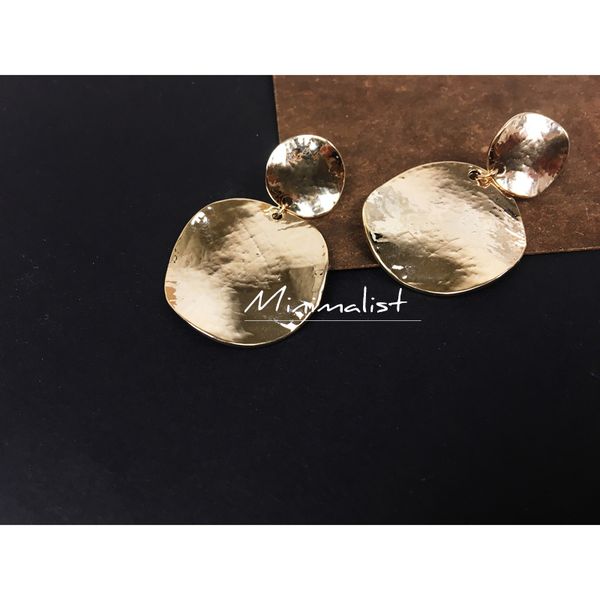 lwong new gold color double coin stud earrings for women metal round disc earrings minimalist jewelry wholesale, Golden;silver
lwong new gold color double coin stud earrings for women metal round disc earrings minimalist jewelry wholesale, Golden;silver