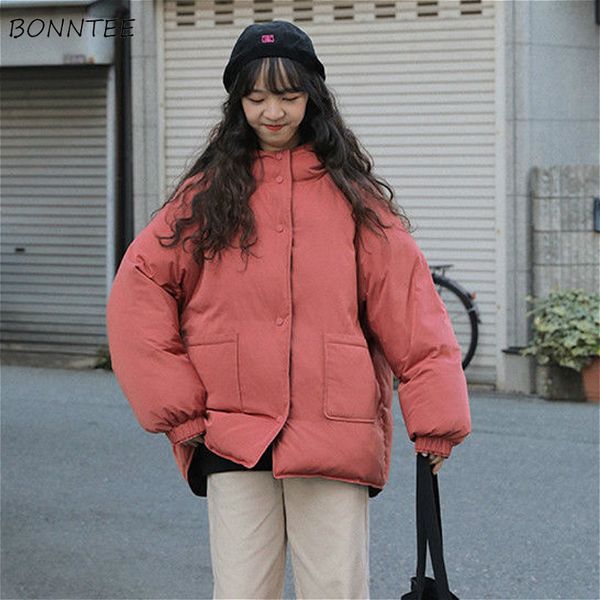 women's down & parkas women ulzzang est thicker hooded lovely single breasted ladies outwear chic patchwork design leisure soft femme p, Black
women's down & parkas women ulzzang est thicker hooded lovely single breasted ladies outwear chic patchwork design leisure soft femme p, Black