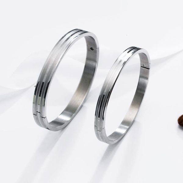 bracelets for couples stainless steel bangles for woman and man fashion jewelry drop shipping, Black
bracelets for couples stainless steel bangles for woman and man fashion jewelry drop shipping, Black