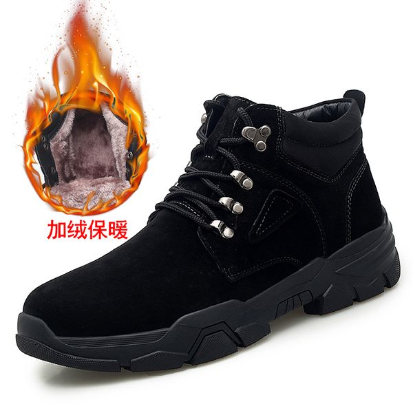 boots 2021 fashion casual winter men keep warm sneakers quality walking rubber brand safety footwears snow ankle shoes 45, Black
boots 2021 fashion casual winter men keep warm sneakers quality walking rubber brand safety footwears snow ankle shoes 45, Black