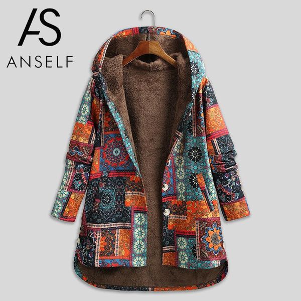 women's down & parkas 5xl plus size women vintage loose hooded coat floral printed fleeces buttoned 2021 winter warm parka long outerwe, Black
women's down & parkas 5xl plus size women vintage loose hooded coat floral printed fleeces buttoned 2021 winter warm parka long outerwe, Black