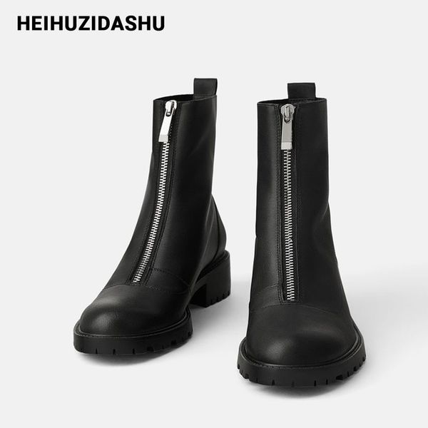front zipper design martin boots women black platform ankle boots 2020 autumn fashion casual ins style motorcycle women
front zipper design martin boots women black platform ankle boots 2020 autumn fashion casual ins style motorcycle women