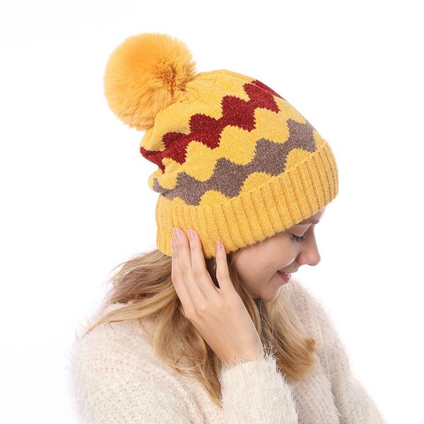 winter pom pom hats warm women men slouch baggy hat beanie ski knitted caps, Blue;gray
winter pom pom hats warm women men slouch baggy hat beanie ski knitted caps, Blue;gray