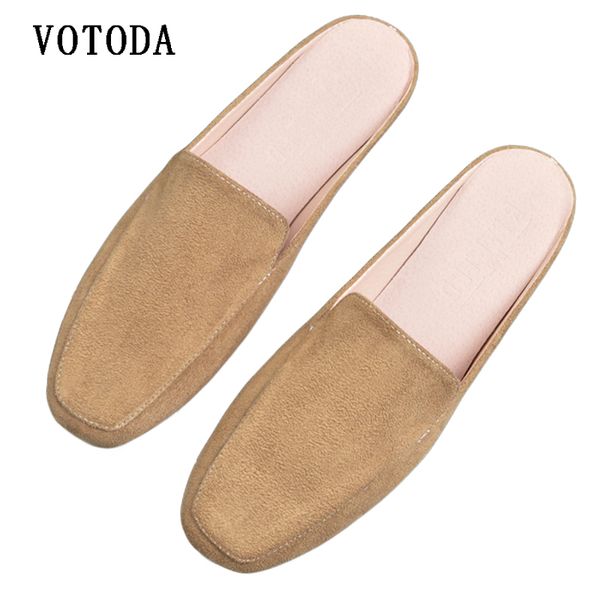 new women velvet mules shoes solid suede slippers outdoor casual square head flat cozy sandal female fashion slip on brand shoes, Black
new women velvet mules shoes solid suede slippers outdoor casual square head flat cozy sandal female fashion slip on brand shoes, Black