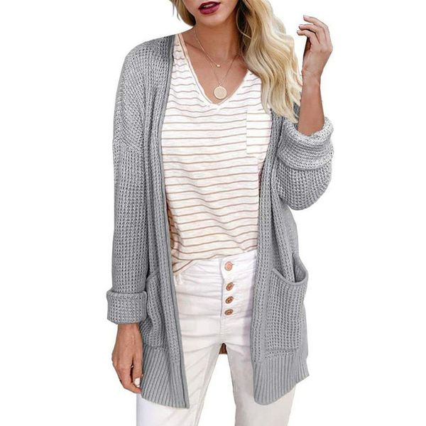 women's knits & tees long cardigan women knitwear pockets slim winter coat female sleeve knitted sweaters cardigans 2021, White
women's knits & tees long cardigan women knitwear pockets slim winter coat female sleeve knitted sweaters cardigans 2021, White