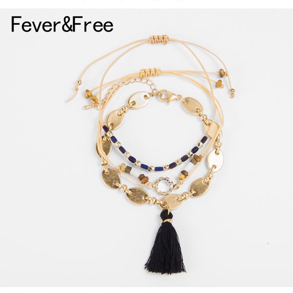 charm bracelets fever&women 3pcs summer beach tassel set bohemian sequin rope chain beads bangle vintage pulseira, Golden;silver
charm bracelets fever&women 3pcs summer beach tassel set bohemian sequin rope chain beads bangle vintage pulseira, Golden;silver