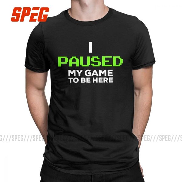 i paused my game to be here novelty t shirts man's short sleeves tee shirt gamer cotton crew neck t-shirts
i paused my game to be here novelty t shirts man's short sleeves tee shirt gamer cotton crew neck t-shirts