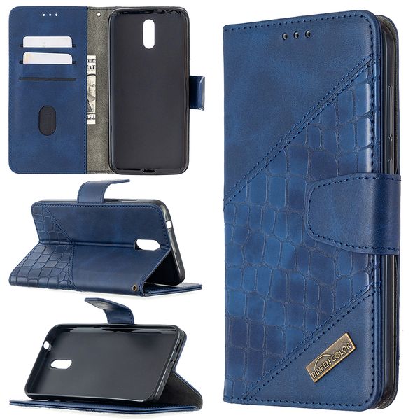 for nokia 1.3 case flip cover stand wallet pu leather for nokia 2.3 color matching crocodile with card slot for nokia 5.3
for nokia 1.3 case flip cover stand wallet pu leather for nokia 2.3 color matching crocodile with card slot for nokia 5.3