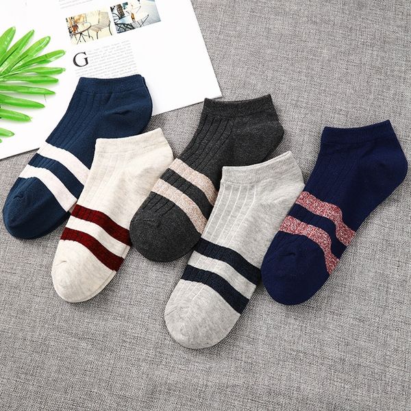 spring and summer new boat men's cotton striped spring and summer match boat low-invisible men's socks short socks classic all-mat, Black
spring and summer new boat men's cotton striped spring and summer match boat low-invisible men's socks short socks classic all-mat, Black