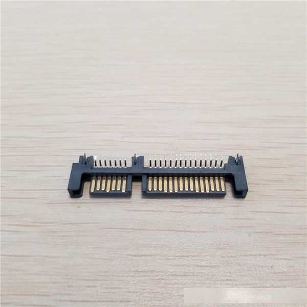 10pcs sata hard drive 90 degree interface smt connector 7pin 15pin male socket 22pin pcb to h : 1.4mm
10pcs sata hard drive 90 degree interface smt connector 7pin 15pin male socket 22pin pcb to h : 1.4mm