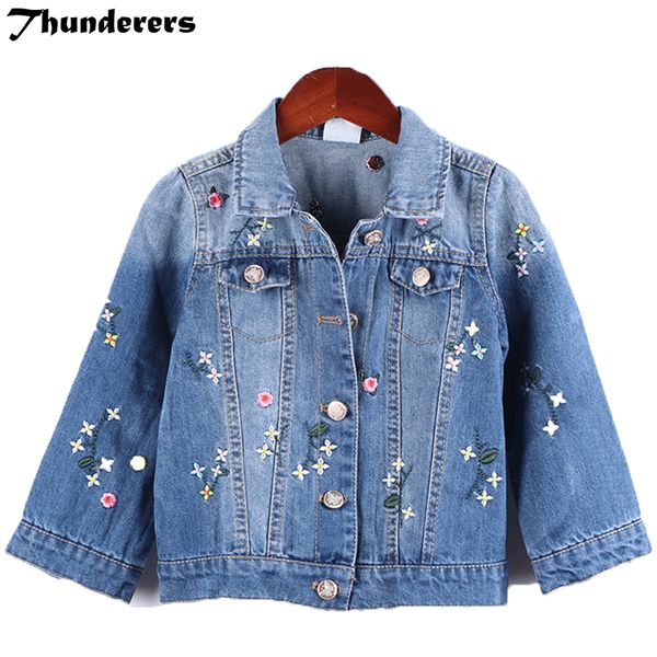 spring&autumn style children's denim jacket with flower embroidery girls' coat baby girl jeans casual skirt coat fashion, Blue;gray
spring&autumn style children's denim jacket with flower embroidery girls' coat baby girl jeans casual skirt coat fashion, Blue;gray