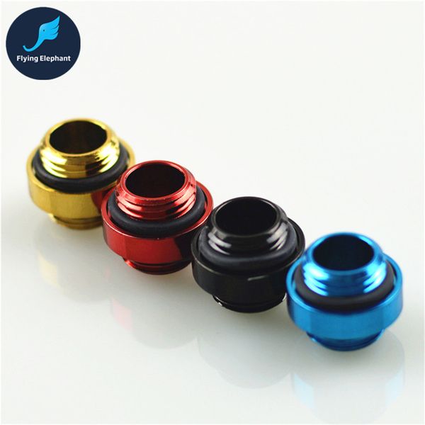 flying-elephant g1/4" black/red/gold/blue joint dual external thread connection double male connector for pc water cooling
flying-elephant g1/4" black/red/gold/blue joint dual external thread connection double male connector for pc water cooling