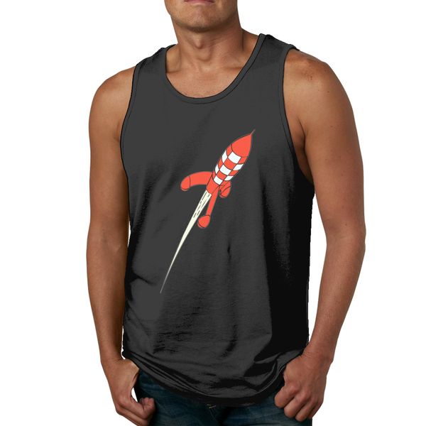 fashion streetwear pure cottontintin destination moon rocket summer new classic round neck sleeveless vest
fashion streetwear pure cottontintin destination moon rocket summer new classic round neck sleeveless vest