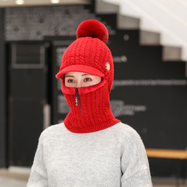 beanie/skull caps female warm beanie hat zipper ear protection cap winter women knitted scarf set fur pompom fashion wool thicken ski, Blue;gray
beanie/skull caps female warm beanie hat zipper ear protection cap winter women knitted scarf set fur pompom fashion wool thicken ski, Blue;gray